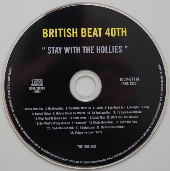 CD, Hollies (The) - Stay With The Hollies (+9)