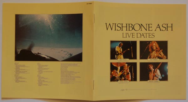 Booklet, Wishbone Ash - Live Dates (+1)