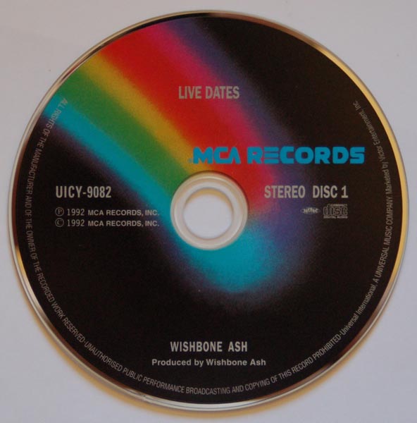 CD1, Wishbone Ash - Live Dates (+1)