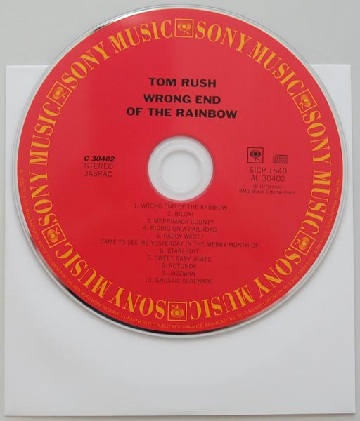CD, Rush, Tom  - Wrong End Of The Rainbow