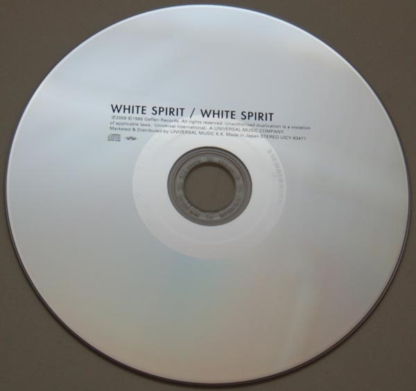 CD, White Spirit - White Spirit 