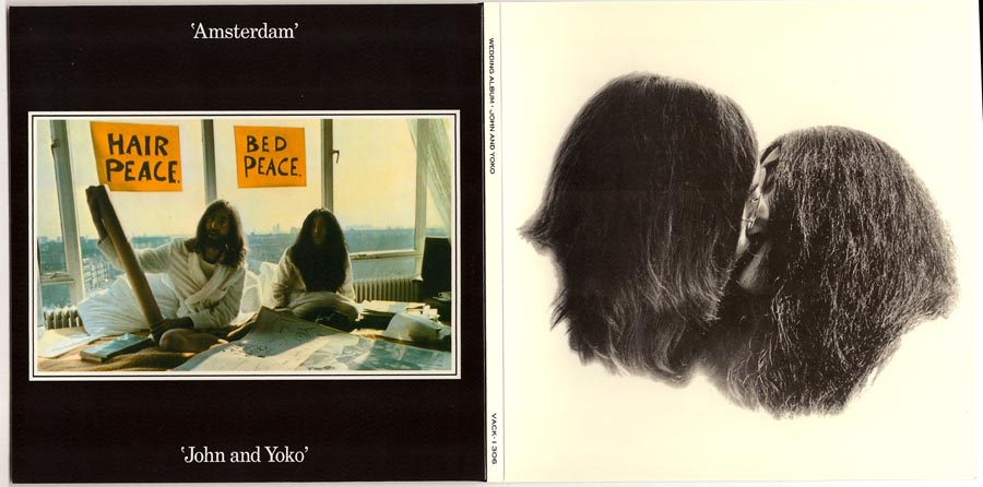 Cover unfold, Lennon, John + Yoko Ono - Wedding Album
