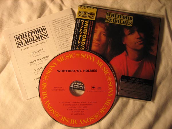 Inserts and CD, Whitford St. Holmes - Whitford St. Holmes