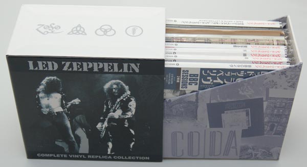 Drawer open #1, Led Zeppelin - Complete Vinyl Replica Collection box