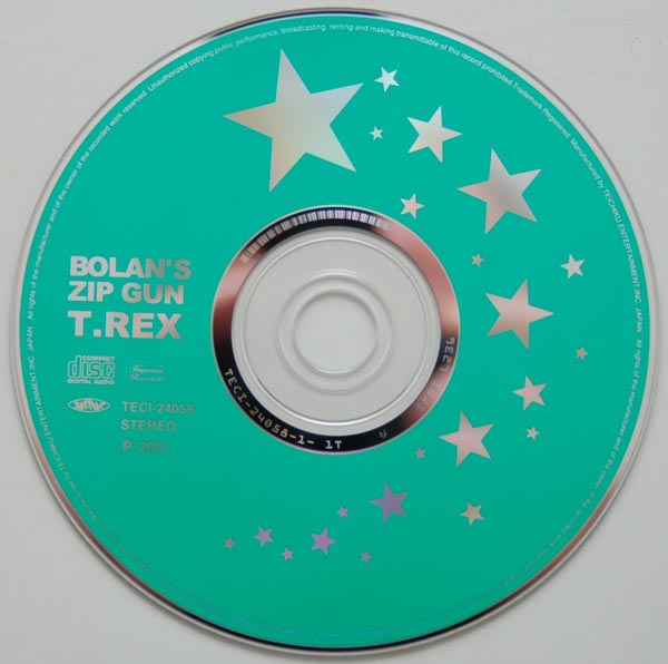 CD, T Rex (Tyrannosaurus Rex) - Bolan's Zip Gun +2