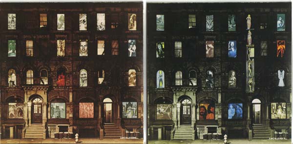 Two Inner LP Sleeves (other side), Led Zeppelin - Physical Graffiti
