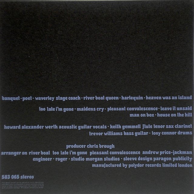 Back Cover, Audience - Audience (+3)
