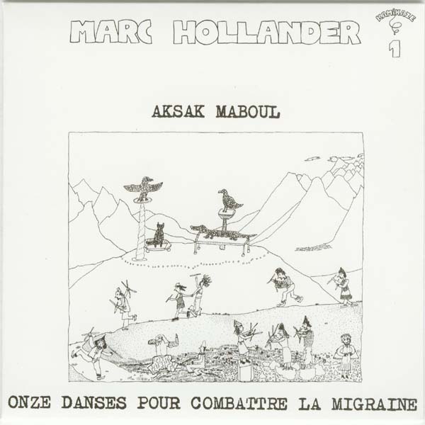 Cover with obi removed, Aksak Maboul - Onze Danses Pour Combattre La Migraine (+3)