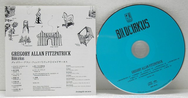CD + Insert, Fitzpatrick, Gregory Allan - Bildcirkus