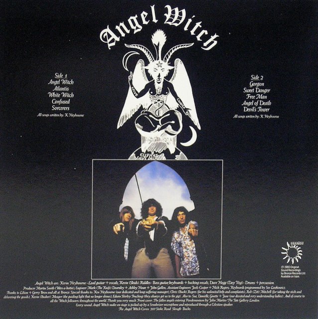 Back  Cover, Angel Witch - Angel Witch