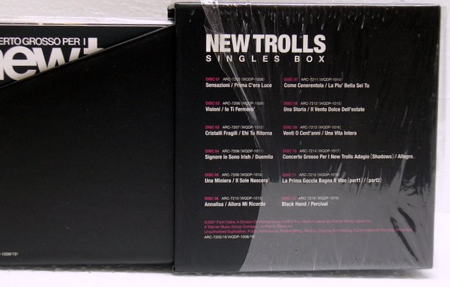 Back Side, New Trolls - Single Box