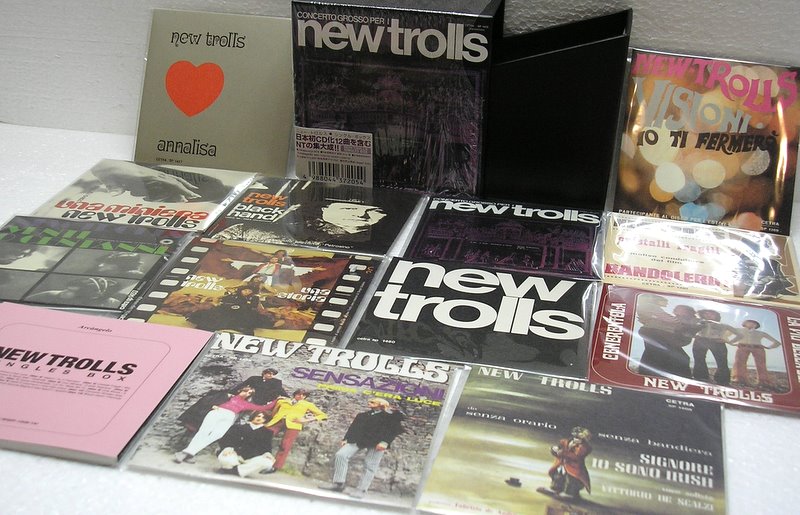 CD set, New Trolls - Single Box