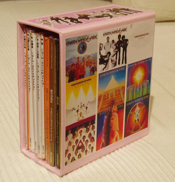 Back with CDs, Earth, Wind and Fire - EWF Custom Box