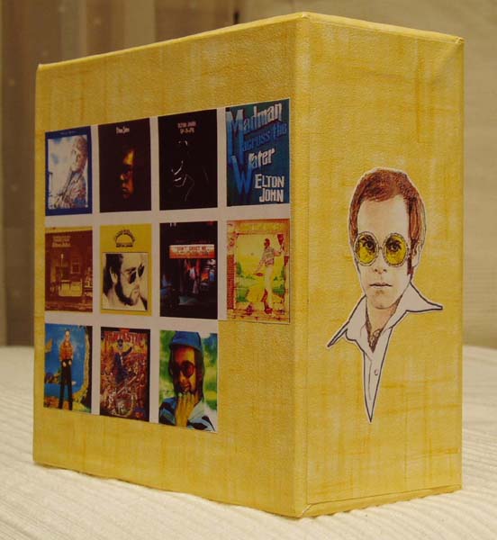 Back of box, John, Elton - Captain Custom Box