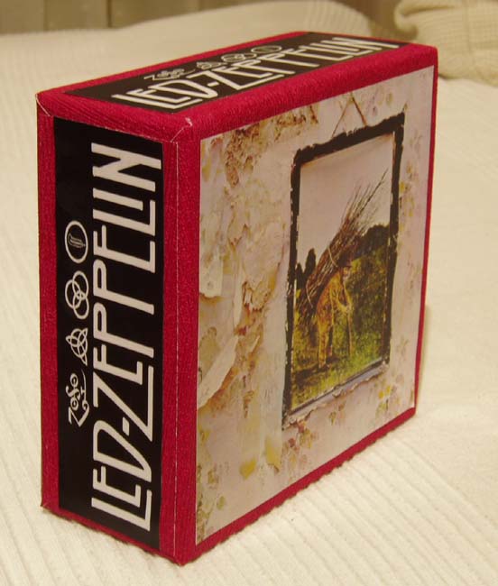 Spine and front, Led Zeppelin - Led Zeppelin Custom Box