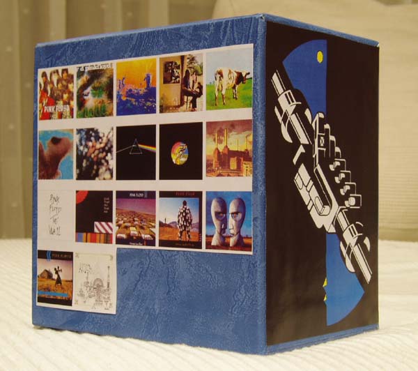 Back of box and spine, Pink Floyd - Wish You Were Here Custom Box