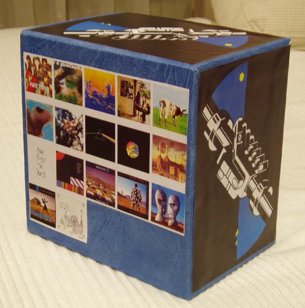 Back of box and top, Pink Floyd - Wish You Were Here Custom Box