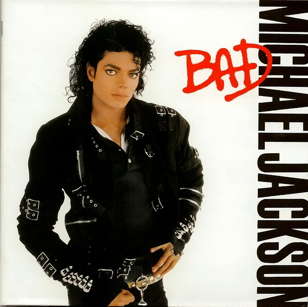front cover minus obi enlarged, Jackson, Michael - Bad