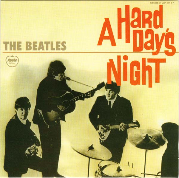 Cover with no obi, Beatles (The) - A Hard Day's Night
