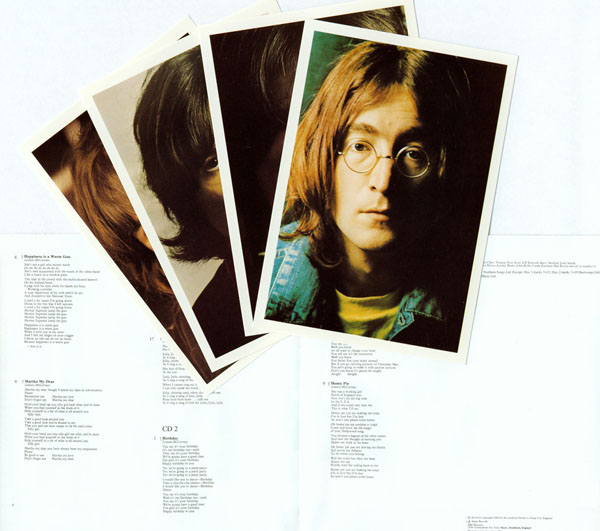 Lyrics and Postcards, Beatles (The) - The Beatles (aka The White Album)