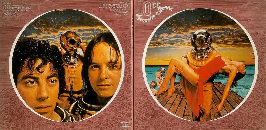 Gatefold Sleeve outer covers, 10cc - Deceptive Bends (+3)