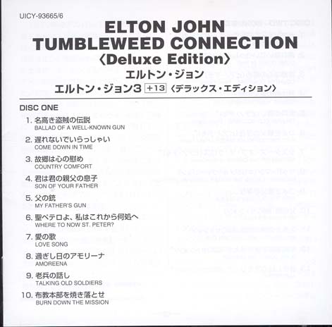 , John, Elton - Tumbleweed Connection 