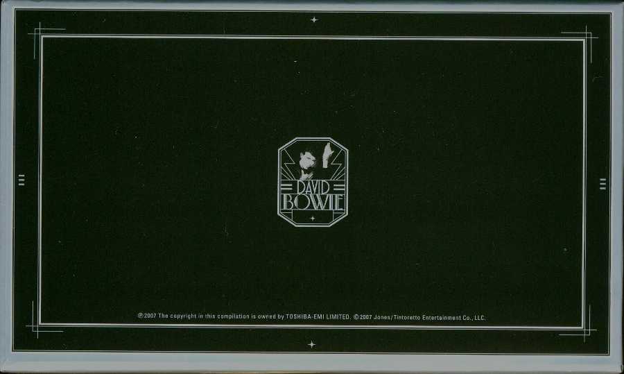 Bottom of box, Bowie, David - Big Bowie Box (Toshiba)