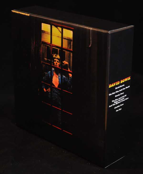 Back and spine, Bowie, David - Ziggy Stardust Box and Promo Obis