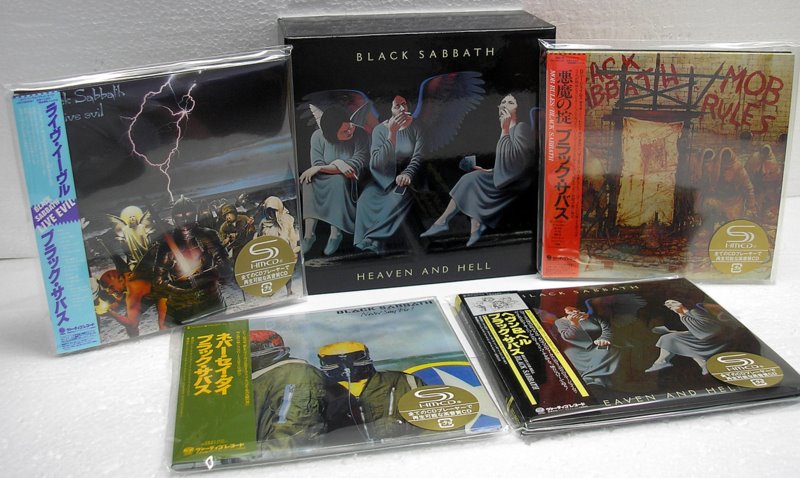 Box With Mini Cds, Black Sabbath - Heaven and Hell Box