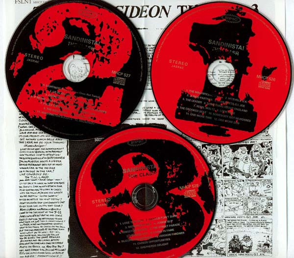 CDs, Clash (The) - Sandinista