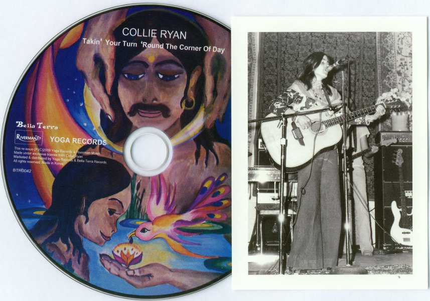 Takin' Your Turn 'Round the Corner of Day CD and photo, Ryan, Collie - The Rainbow Recordings (1973)