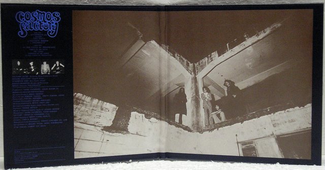 Gatefold cover inside, Cosmos Factory - An Old Castle of Transylvania