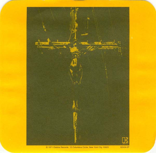 Inner sleeve with crucifix, Doors (The) - L A Woman