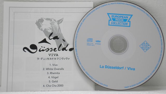 CD and insert, La Dusseldorf - Viva