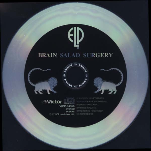 CD, Emerson, Lake + Palmer - Brain Salad Surgery