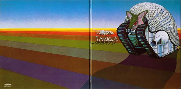  Fully opened gatefold cover, Emerson, Lake + Palmer - Tarkus