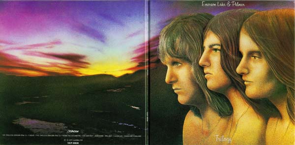Open gatefold, Emerson, Lake + Palmer - Trilogy