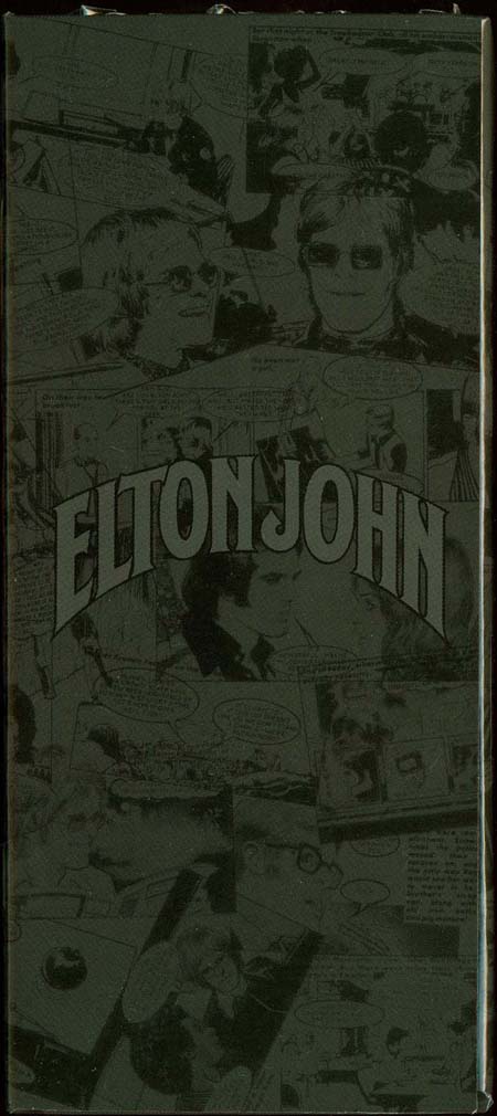 Drawer spine close up, John, Elton - Captain Fantastic Box