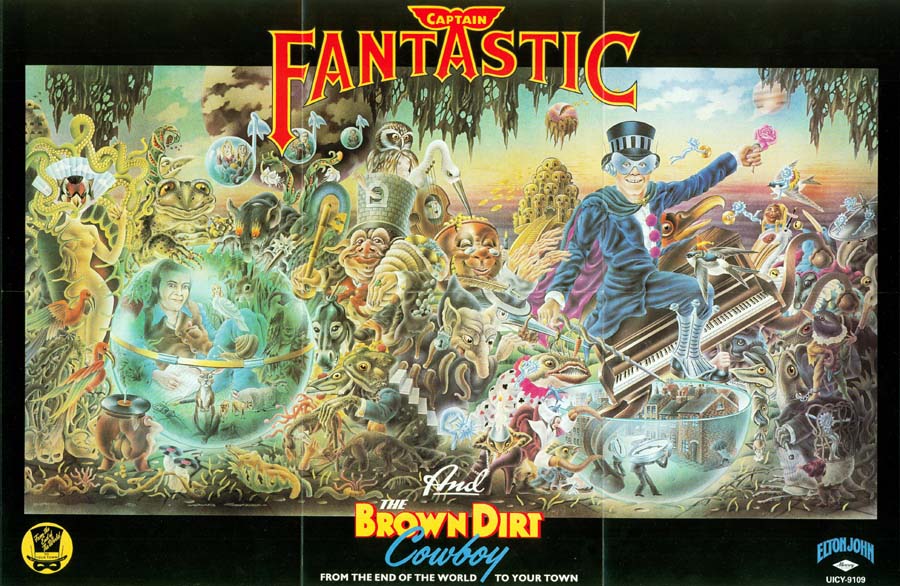 Poster, John, Elton - Captain Fantastic and The Brown Dirt Cowboy (+3)