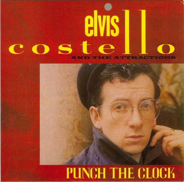Cover without obi, Costello, Elvis - Punch The Clock
