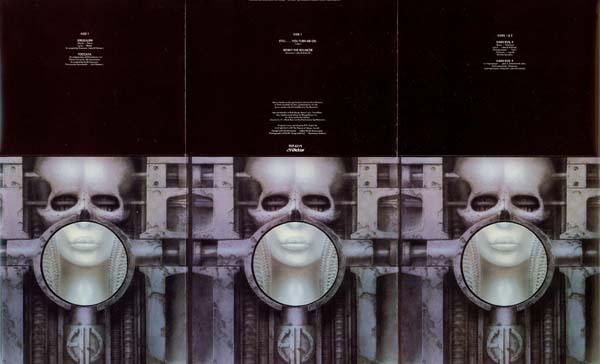  Poster Obverse (top and sides cropped), Emerson, Lake + Palmer - Brain Salad Surgery