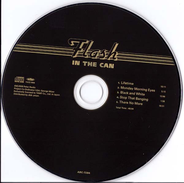 CD, Flash - In the Can 