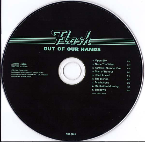 CD, Flash - Out Of Our Hands 