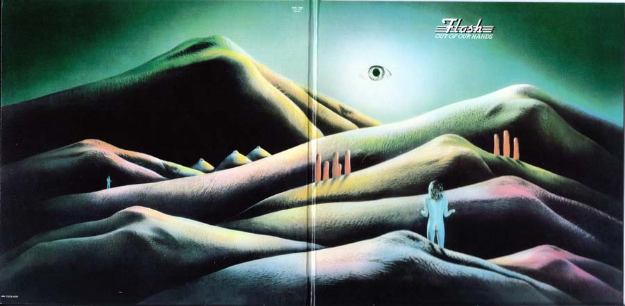Open gatefold cover, Flash - Out Of Our Hands 