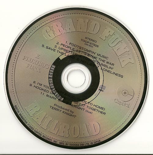 CD, Grand Funk Railroad - E Pluribus Funk