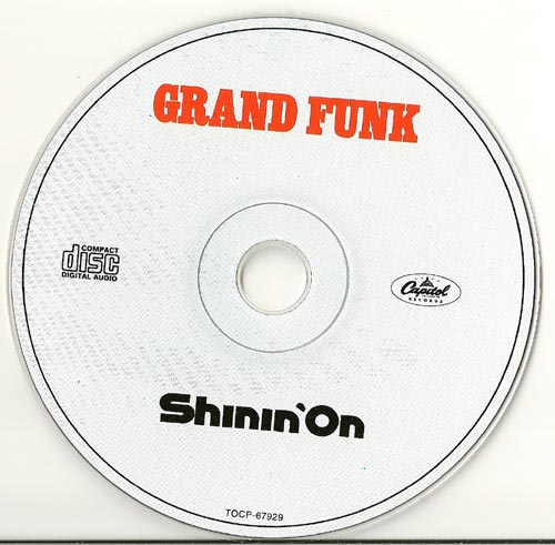 CD, Grand Funk Railroad - Shinin' On 