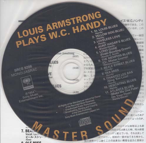 , Armstrong, Louis - Plays WC Handy