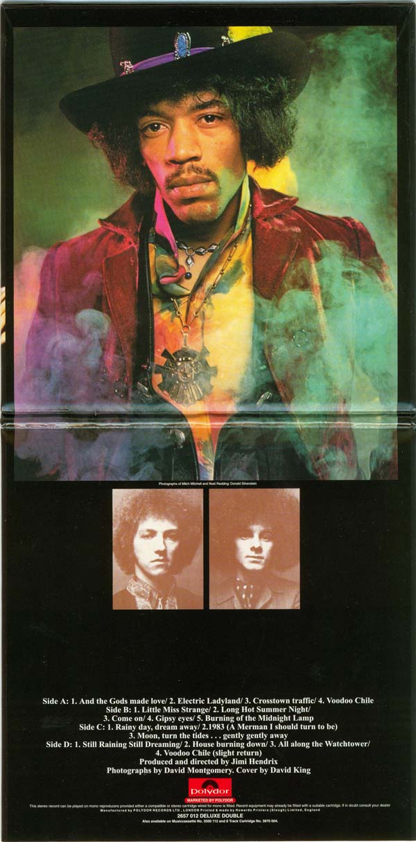 Inside gatefold cover, Hendrix, Jimi - Electric Ladyland (UK Naked Ladies)