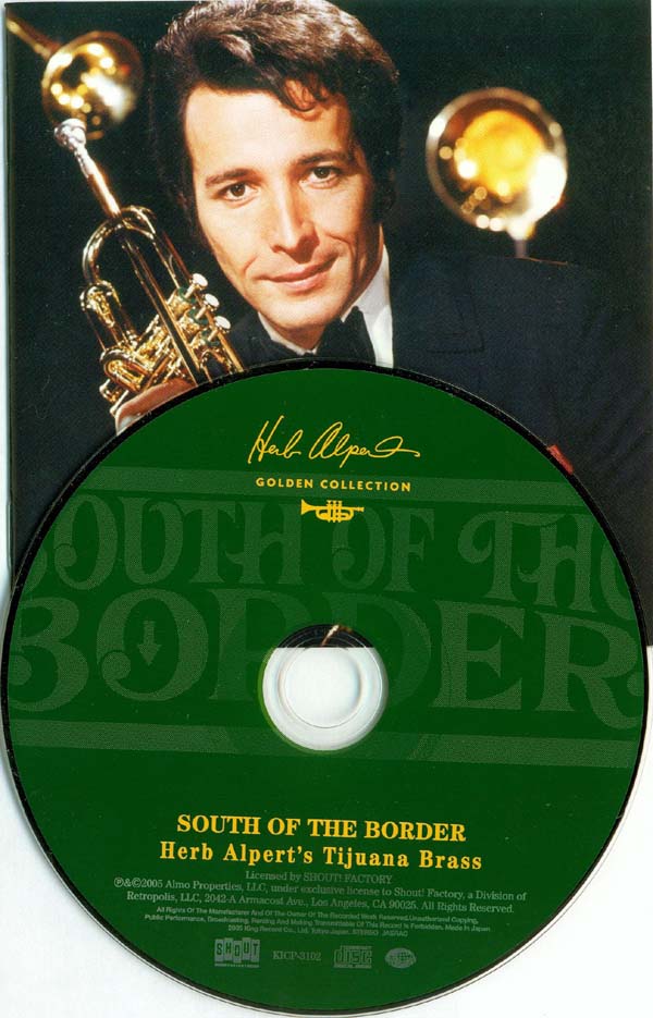 CD and booklet, Alpert, Herb (and the Tijuana Brass) - South Of Border