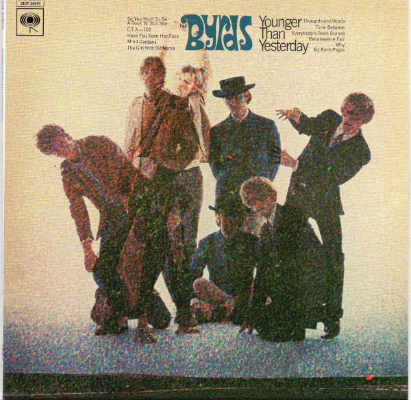 Front sleeve, Byrds (The) - Younger Than Yesterday (+14)